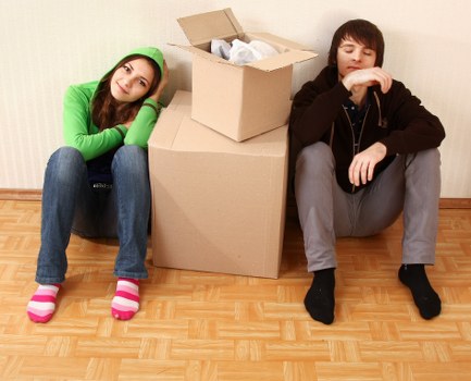 Moving day support for a London customer preparing belongings for transport