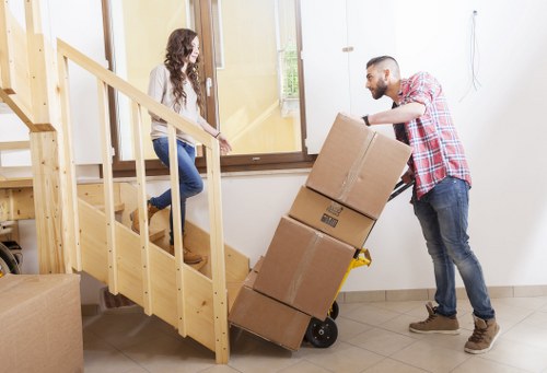 Business storage area helping London companies manage stock and documents