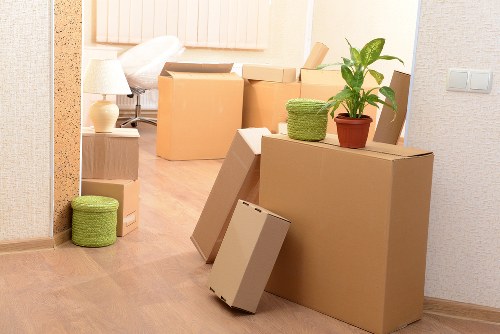 Careful handling of office furniture and IT equipment during a London move